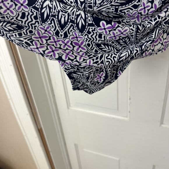 Swimsuits for All Women Swim Dress One Piece Size 8 Floral Swimwear - Picture 2 of 7